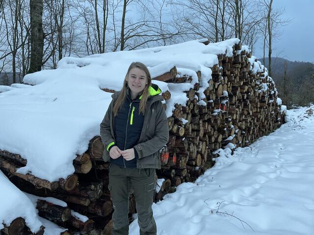 Katharina Plattnerin ihrem Revier in Gablitz.  | Foto: Marlene Trenker