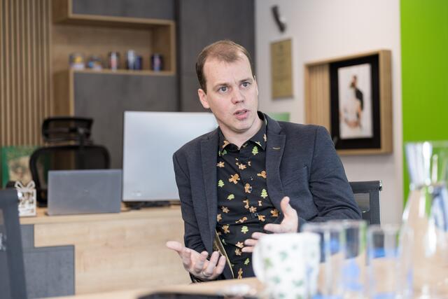 Daniel Grill ist seit 1. Juli Geschäftsführer der Stadtwerke Kapfenberg, bei den Stadtwerken ist der promovierte Montanist seit 2017 tätig. | Foto: Martin Meieregger