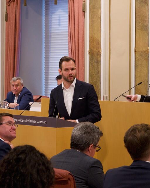 Felix Eypeltauer von den Neos. | Foto: Neos 