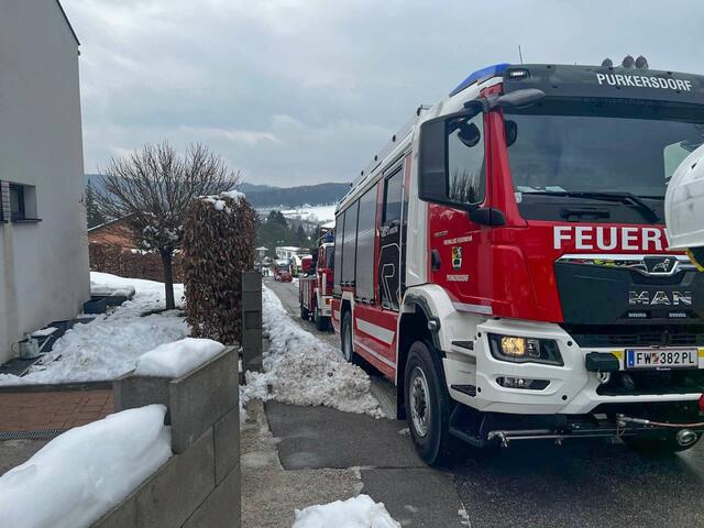 Wohnungsbrand mit Menschenrettung in Gablitz (PL). | Foto: DOKU-NÖ