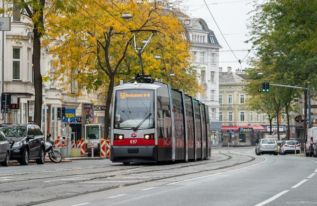 Zu einem Problem auf der Strecke der Linie 60 kommt es am Donnerstagmorgen. | Foto: Helmer M./Wiener Linie