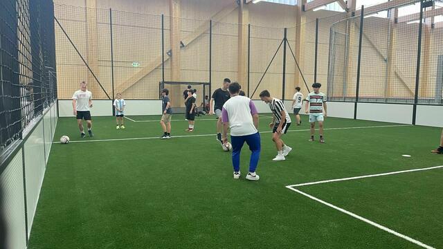 Die neue Sport &amp; Fun Halle ist hat ganzjährig geöffnet und bietet verschiedenste Sportarten. | Foto: Kathrin Klemm