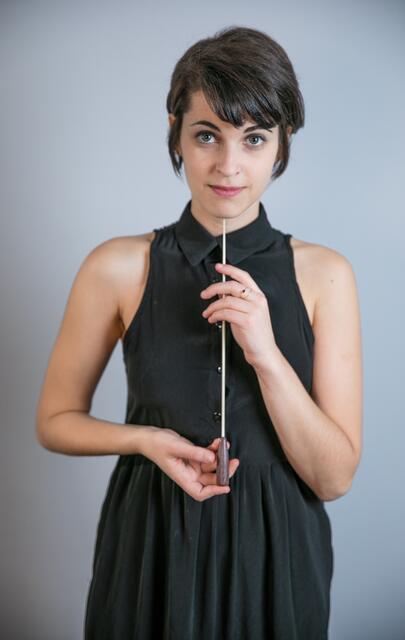 Keren Kagarlitsky, Musikalische Leitung. | Foto: Barbara Pálffy