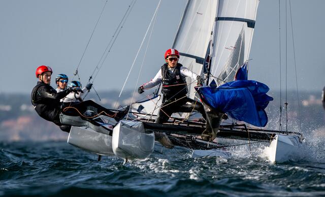 Tanja Frank und Lukas Haberl | Foto: PROW Media/Vilamoura Sailing
