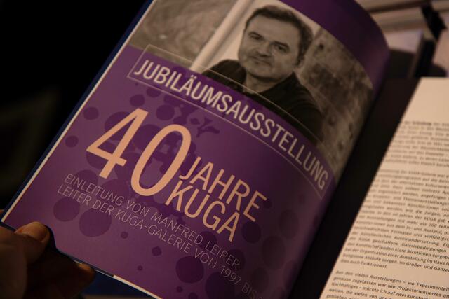 Manfred Leirer - langjähriger Leiter der KUGA-Galerie | Foto: Zorica Toth