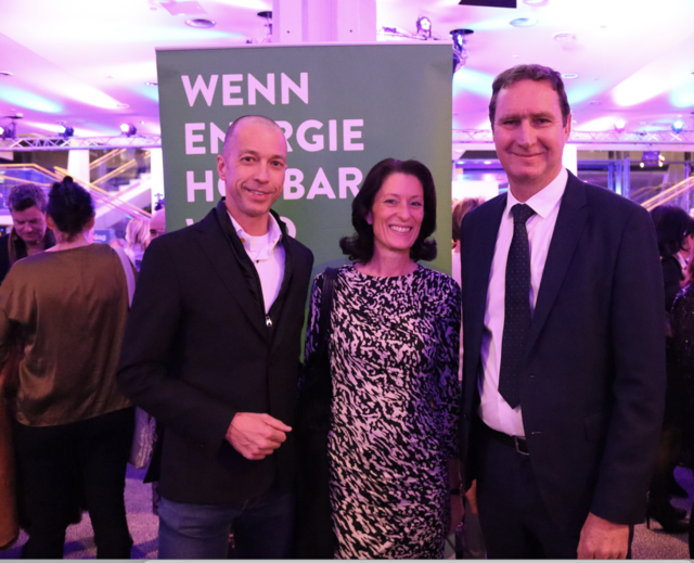 Kelag-Vorstand Reinhard Draxler (r.) freute sich schon auf die Darbietung der kelagBIGband. | Foto: MeinBezirk.at