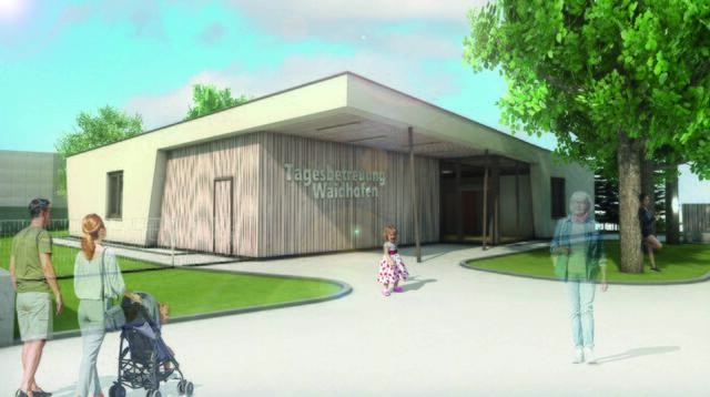 Visualisierung der neuen Tagesbetreuung in Waidhofen | Foto: Stadtgemeinde Waidhofen
