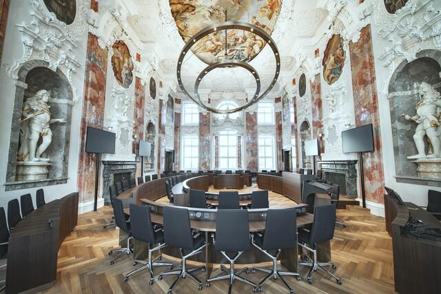 Der Landtag behandelt die Stadtrechtsreform und die Frage der Mitbestimmung. | Foto: Land Tirol