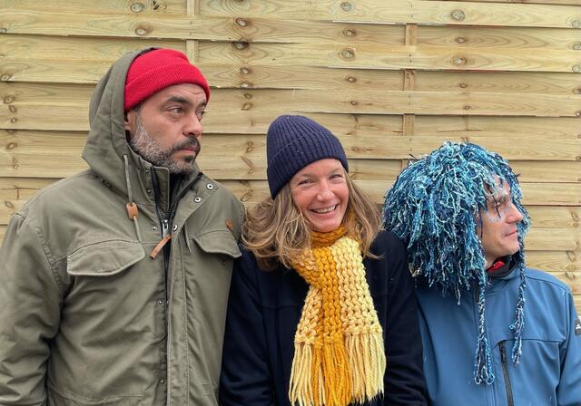 Das Leitungsteam des Theaters Innklusiv 2024 (von links): Georg Dinstl, Kajsa Boström und Klaus Meßner. | Foto: Walter Zauner