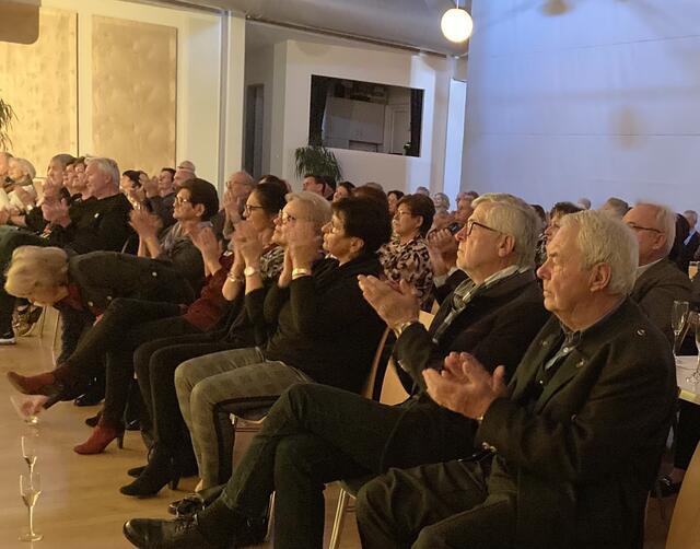 Das Publikum wahr von der Vorstellung begeistert