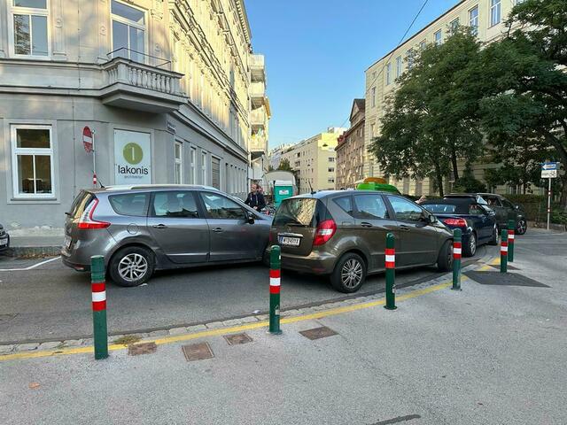Seit Juli 2023 gibt es die neue Einbahnregelung. Schon im Sommer kam es zu Stau.  | Foto: z.V.g