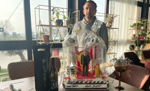 Marko Huber fertigte in 150 Arbeitsstunden einen "Max Fraisl" aus Fondant an. | Foto: Huber