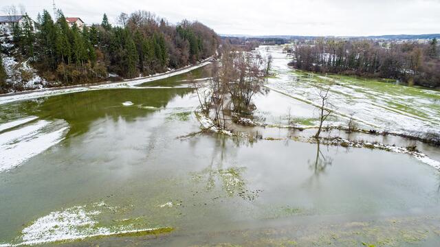 Weitere Pegelsteigerungen sind nicht ausgeschlossen. | Foto: Manfred Fesl