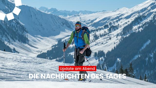 Was waren die News des Tages? Im Update im Abend erfahrt ihr es! | Foto: RegionalMedien Tirol/Wolfgang Warmuth / Alpenverein