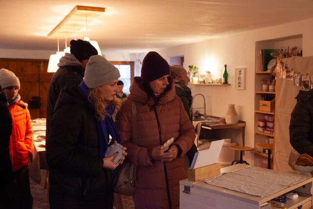 Weihnachtsmarkt im Weingut Regner.  | Foto: Regina Courtier