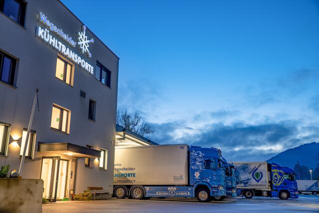 Das Transportunternehmen Wegscheider Logistics GmHb mit Sitz in Fritzens hat sich auf den Transport von frischen und tiefgekühlten Lebensmitteln spezialisiert.