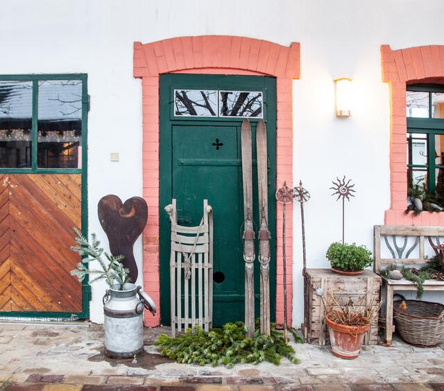 Weihnachtsmarkt im Weingut Regner.  | Foto: Regina Courtier