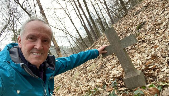 „Kreuz am Waxenberg“ aus 1982 oberhalb von St. Blasien