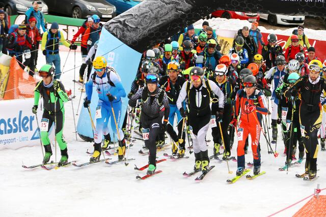 Die SKIBO-Tour umfasst neun Skitourenrennen. Die meisten Höhenmeter sind beim Laserzlauf zu bezwingen.  | Foto: Alpenraute