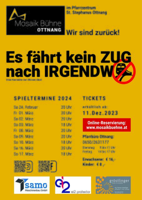 Plakat | Foto: Mosaikbühne Ottnang