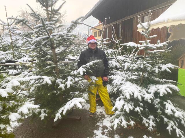 Christbaumverkauf am Sunnahof  | Foto: Lebenshilfe Vorarlberg
