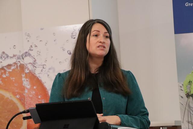 Bernadette Hofer erklärte die KLAR! Regionen.