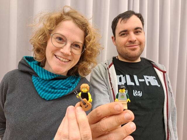 Veronika Moser und Oliver Berger – die Köpfe hinter dem Musikvideo "Wenn ich ein Engel wär...". | Foto: Julia Höfner