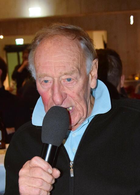 SCK und FCK Vereins-Ehrenpräsident Walter Oberhauser. | Foto: Schwaighofer