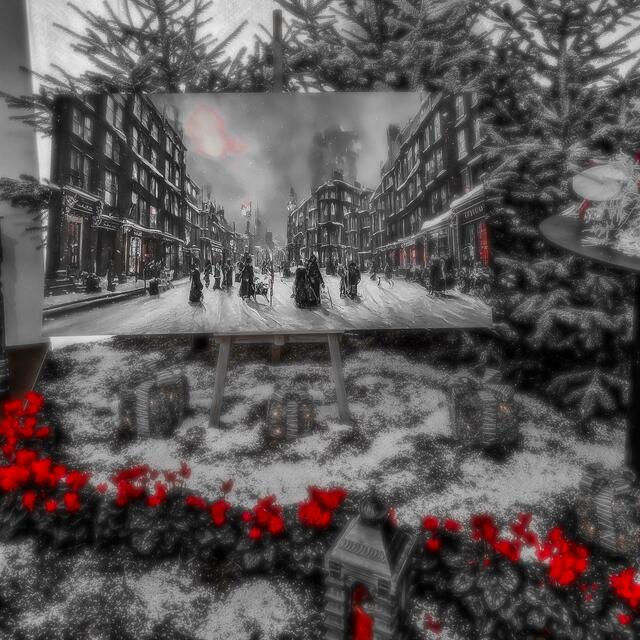 Heuer diente die Weihnachtsgeschichte des Charles Dickens als Inspiration.   | Foto: Karmen Erhart