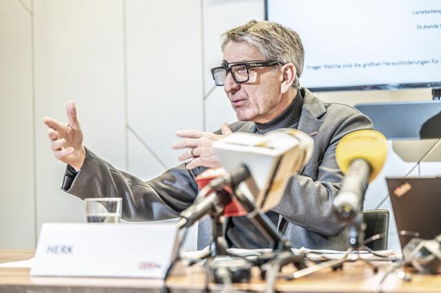 Schlechte Stimmung bei heimischen Unternehmen: Josef Herk, Präsident der WKO Steiermark, sieht die  Politik gefordert. | Foto: WKO Steiermark