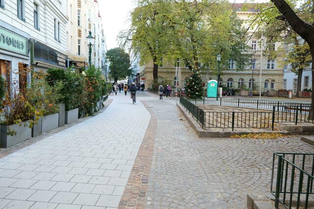 So sieht das umgestaltete Grätzl aus. | Foto: Max Spitzauer