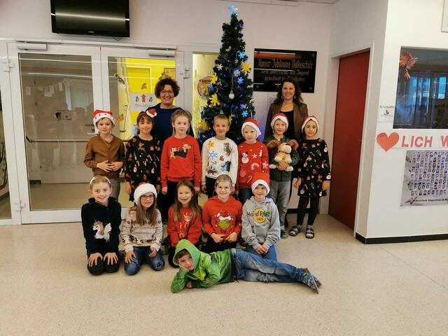 Die Kinder erfahren auf lustige und kreative Weise viel über die Weihnachtsbräuche in anderen europäischen Ländern. | Foto: VS Hagenberg