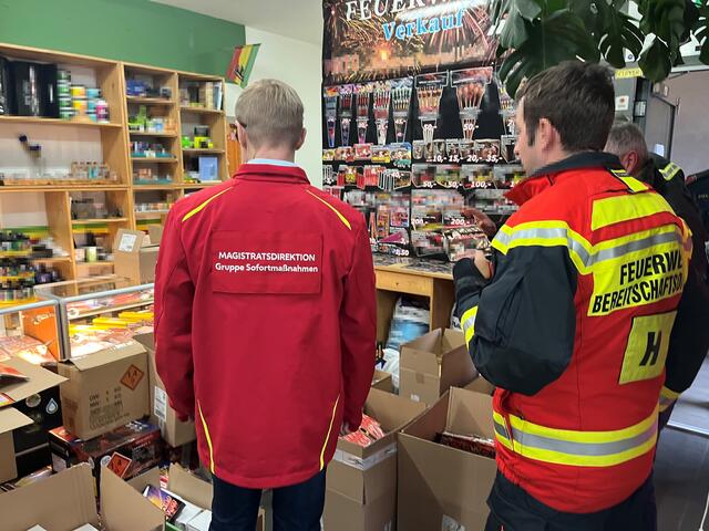 Zuletzt wurden mehr als 450 Kilogramm illegale Feuerwerkskörper in einer Währinger Betriebsstätte gefunden. | Foto: Gruppe Sofortmaßnahmen