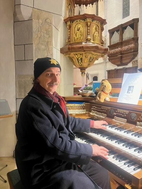 Rainer König-Hollerwöger an der Orgel | Foto: IPS-Wien
