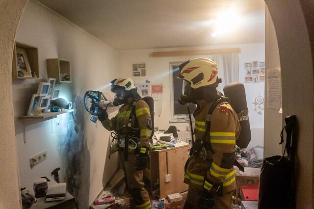 Zimmerbrand in Annaberg. | Foto: FF Annaberg-Lungötz