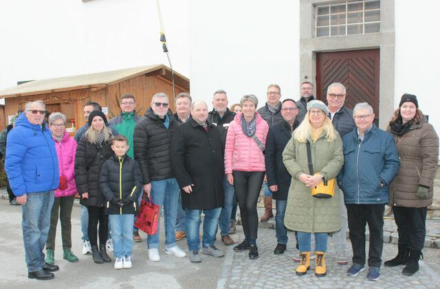 Zahlreiche Ehrengäste kamen zur Eröffnung nach Brand.