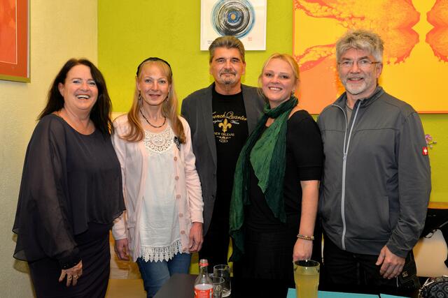 vlnr: Ulrike Klingenbrunner, Roswitha May, Georg Ragyoczy, Geneviene Leigh-Rohr, Thomas Rydl | Foto: Gerhard Glazmaier
