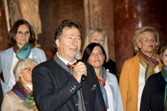 Chorleiter Matthias Steiner ist gebürtiger Kärntner. | Foto: Friedrich Doppelmair