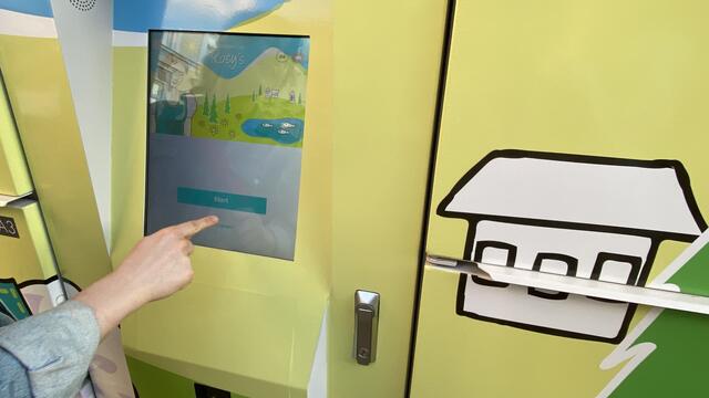 Lebensmittel über einen Automaten ordern? Das ist in der Leopoldstadt an mehreren Standorten möglich.  | Foto: Kathrin Klemm