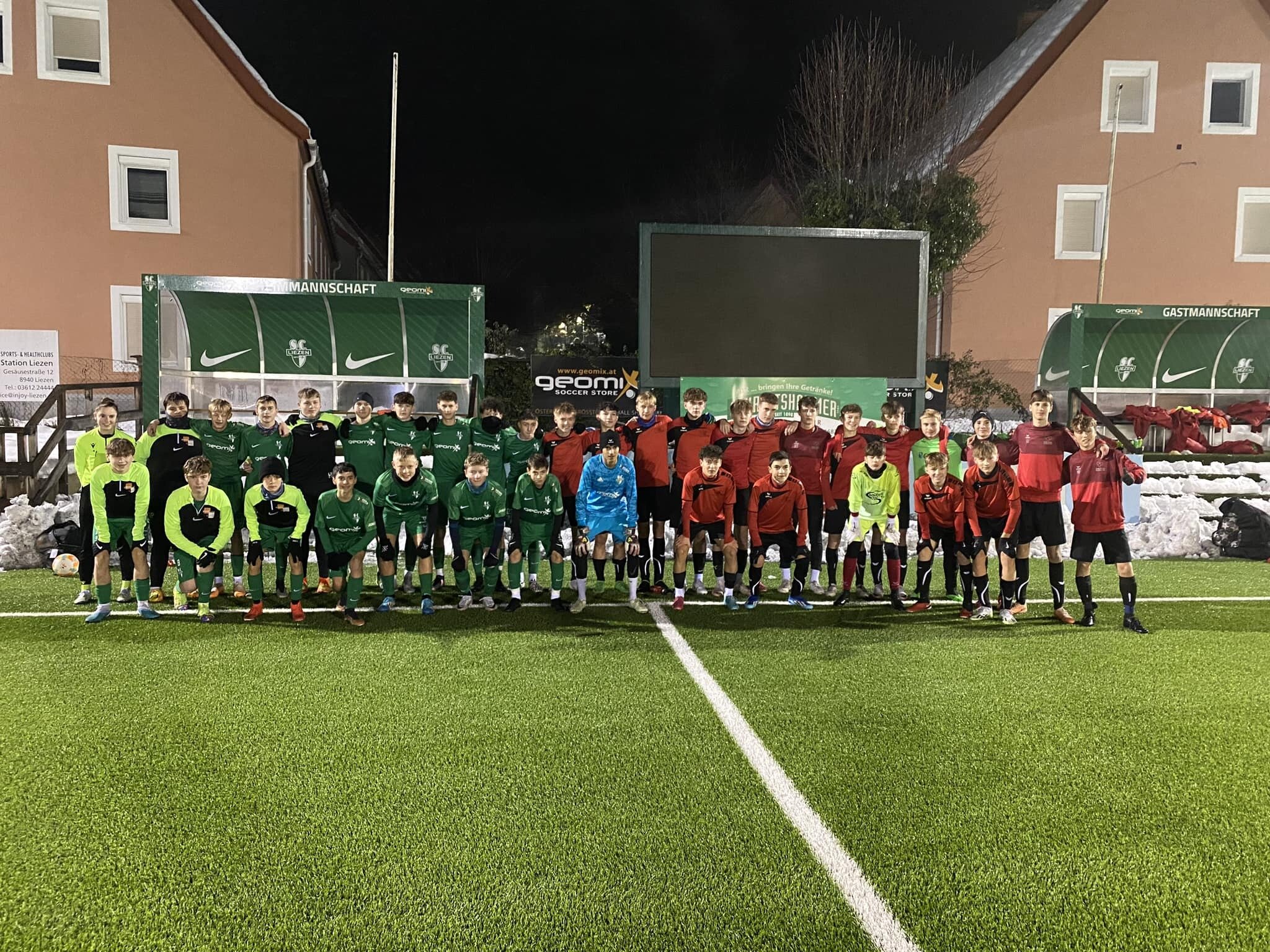 Geomix Soccer School Premiere für die Fußballtalente der HAK Liezen
