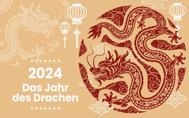 Im Jahr 2024 erleben wir einen deutlichen Einflusswechsel vom sanften Wasser-Hasen zum stolzen Holz-Drachen. Was die einzelnen chinesischen Tierzeichen für diese Jahr bereit halten, erfahrt ihr hier. | Foto: RegionalMedien Tirol/Shutterstock