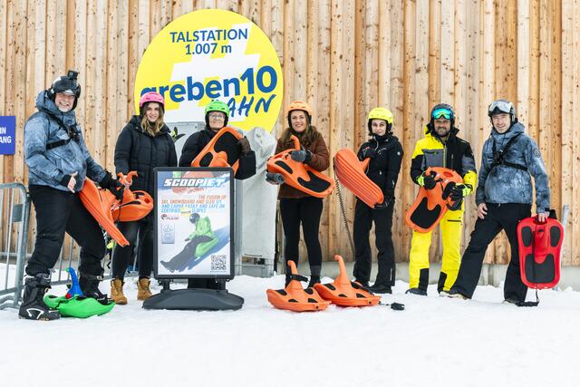 Die ScoopJets stehen auf der Grebenzen zur Verfügung.