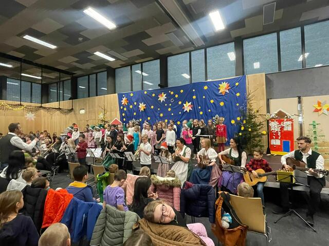 Die Weihnachtsfeier der Schulen war ein voller Erfolg | Foto: VS Maria Lankowitz