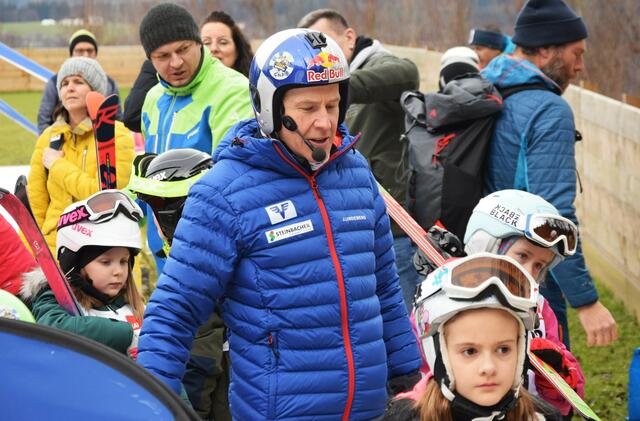 Goldi-Cup mit Andreas Goldberger bei den Flughunden in Wörgl. | Foto: Schwaighofer