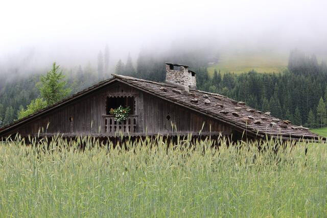 Holzschindeldächer sind besondere Blickfänger in der Landschaft. Holzschindel punkten neben der kulturellen Bedeutung auch wegen ihres geringen ökologischen Fußabdrucks. | Foto: pixabay