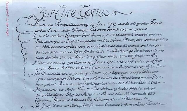 Foto: Chronik Obsteig