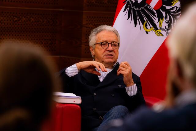 Autor und Diplomat Wolfgang Petritsch. | Foto: Chris Gütl