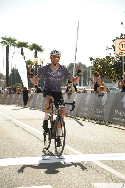 Florian Orzetek: "Die Istria300 in Porec geschafft. Glücksgefühl pur".   | Foto: Orzetek/KK