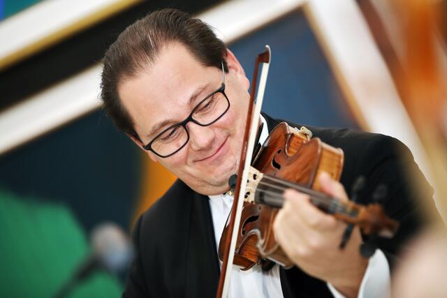 Andreas Großbauer aus Eggersdorf ist seit 2005 Mitglied bei den Wiener Philharmonikern. | Foto: Matthias Hauer