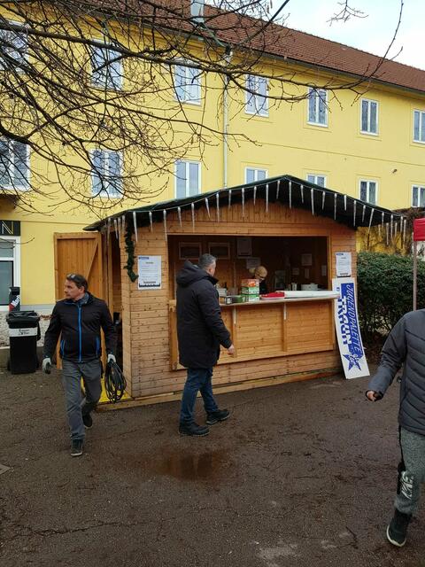 Der Aufbau begann schon um 14 Uhr | Foto: Jugendpalette